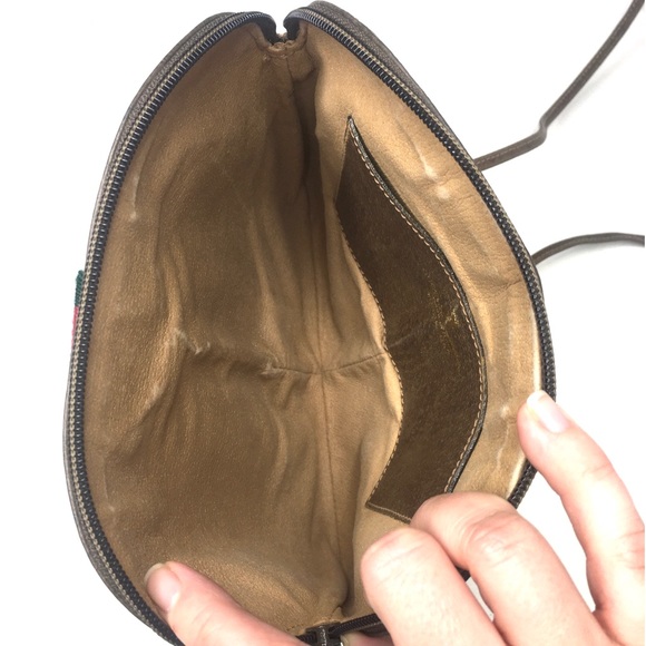 Authentic Gucci crossbody bag brown monogram coated canvas - Picture 11 of 15